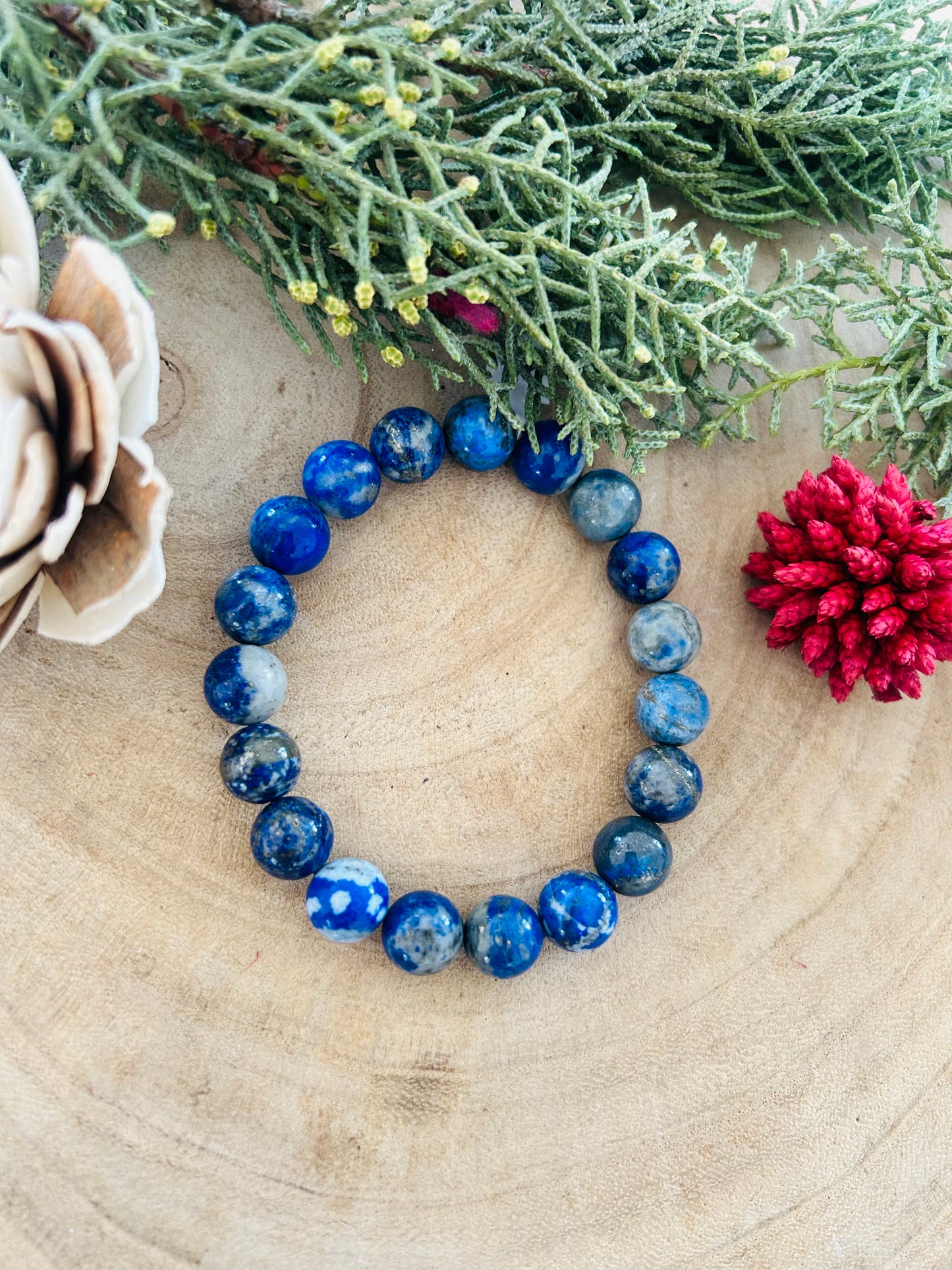 Bracelet Lapis Lazuli 10mm