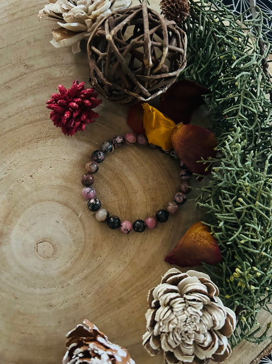 Bracelet Rhodonite 8 mm